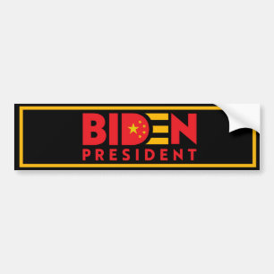 Biden für den Präsidenten der China Autoaufkleber