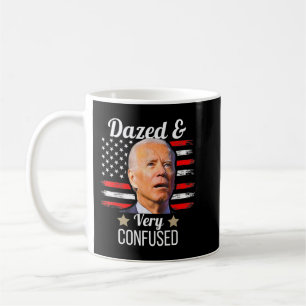 Biden getanzt und sehr verwirrt Tiedye Anti Joe Bi Kaffeetasse