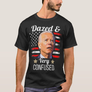 Biden getanzt und sehr verwirrt Tiedye Anti Joe Bi T-Shirt