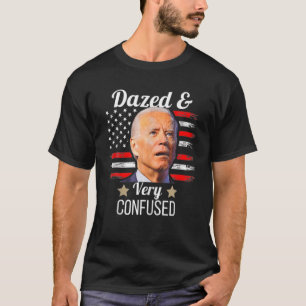 Biden getanzt und sehr verwirrt Tiedye Funny Anti  T-Shirt