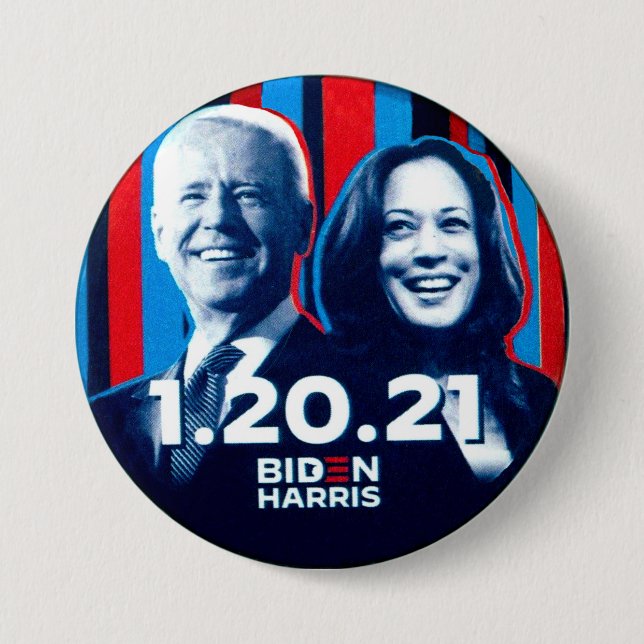 Biden Harris 1.20.21. Button (Vorderseite)