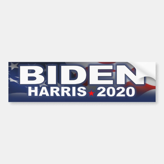 Biden Harris 2020 Autoaufkleber (Vorne)