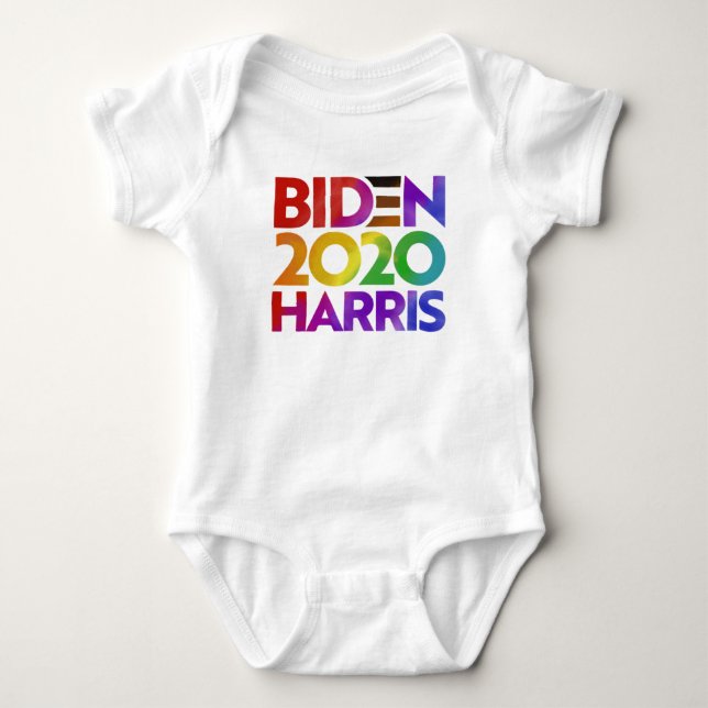 Biden Harris 2020 Baby Romper Strampler (Vorderseite)