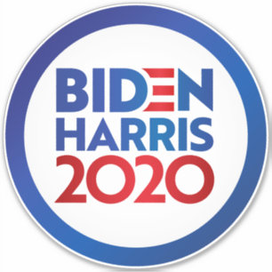 Biden Harris 2020 Bumper Aufkleber