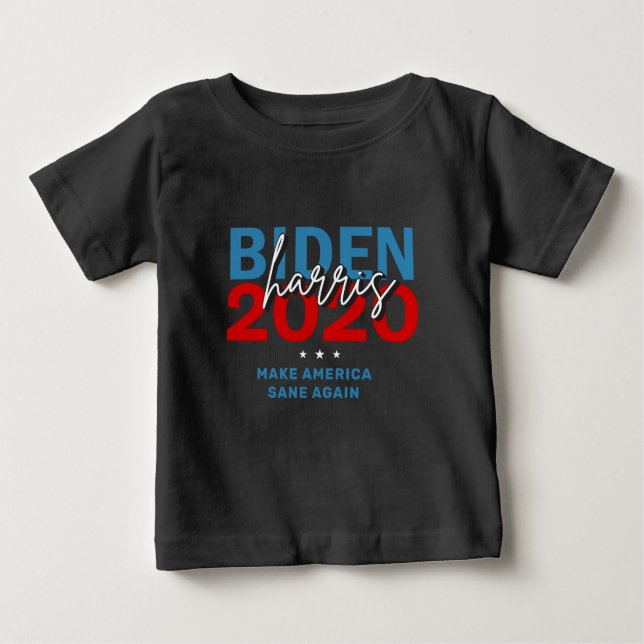 Biden Harris 2020 Demokraten Kampagne Niedlich Baby T-shirt (Vorderseite)