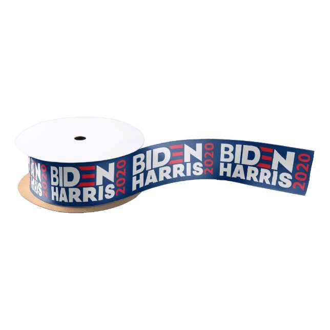 Biden / Harris 2020 Election Campaign Grossgrain / Satinband (Spule)