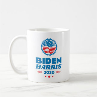Biden Harris 2020 Flag Siegel Kaffeetasse