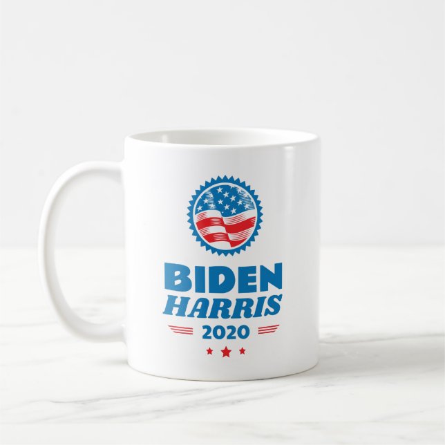 Biden Harris 2020 Flag Siegel Kaffeetasse