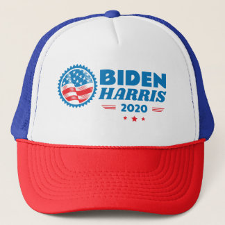 Biden Harris 2020 Flag Siegel Truckerkappe