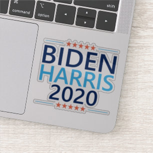 Biden Harris 2020 für den Präsidenten US-Wahl Aufkleber