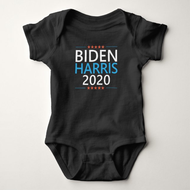 Biden Harris 2020 für die US-Präsidentschaftswahl Baby Strampler (Vorderseite)
