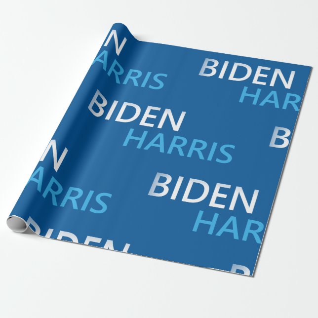 Biden Harris 2020 für die US-Präsidentschaftswahl Geschenkpapier (Ungerollt)
