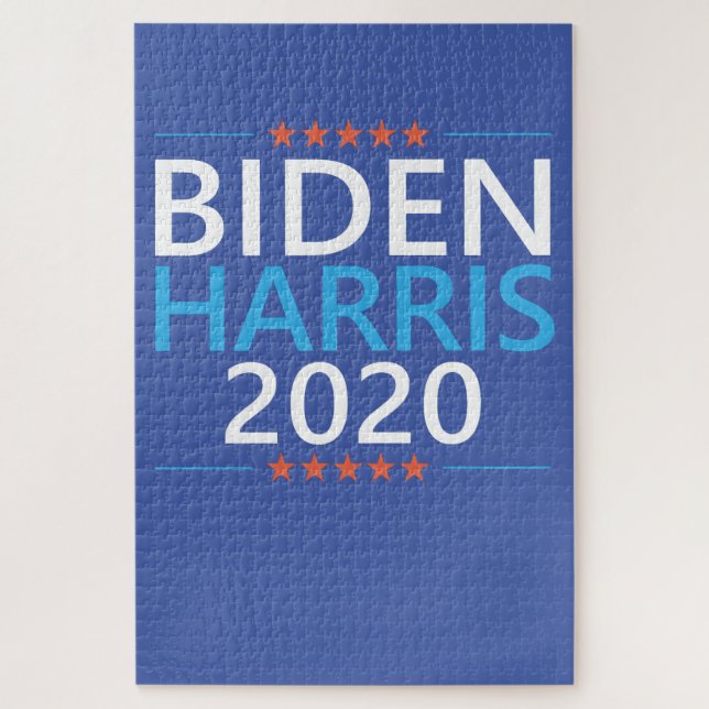 Biden Harris 2020 für die US-Präsidentschaftswahl Puzzle (Vertikal)