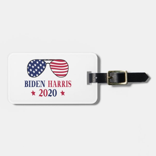 Biden Harris 2020 Gepäckanhänger (Vorderseite horizontal)