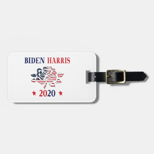 Biden Harris 2020 Gepäckanhänger (Vorderseite horizontal)
