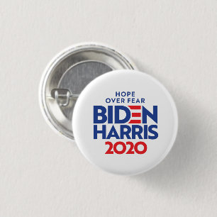 BIDEN HARRIS 2020 - Hoffnung über Angst Button