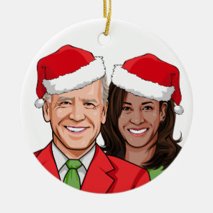 Biden Harris 2020 Holiday Keramik Ornament Obelisk