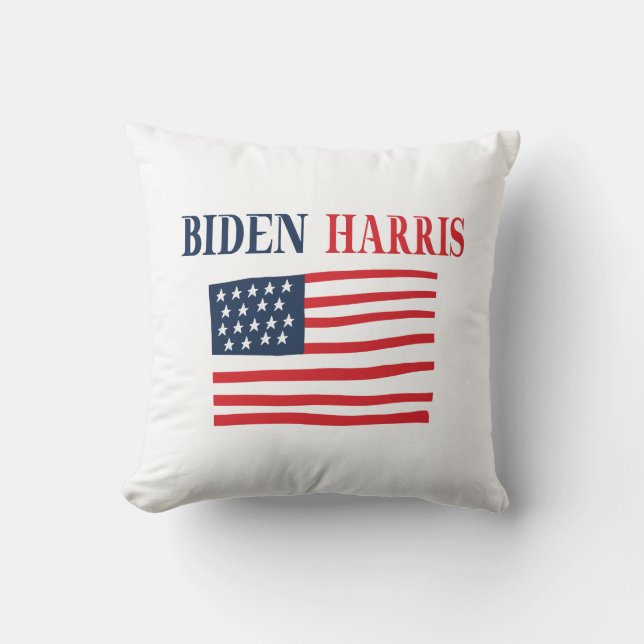 Biden Harris 2020 Kissen (Vorderseite)