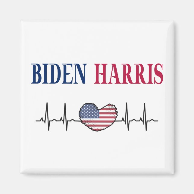 Biden Harris 2020 Magnet (Vorne)