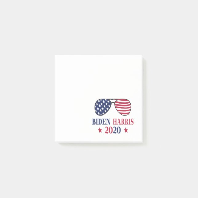Biden Harris 2020 Post-it Klebezettel (Vorderseite)