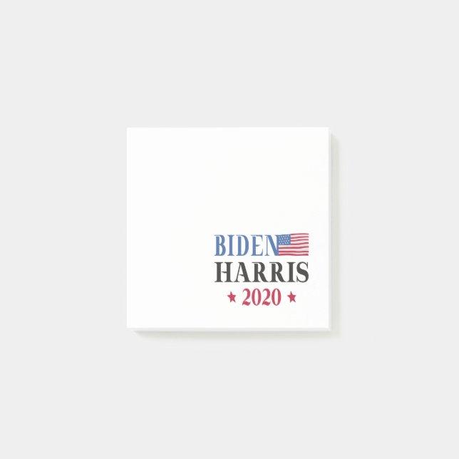 Biden Harris 2020 Post-it Klebezettel (Vorderseite)