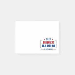 Biden Harris 2020 Post-it Klebezettel