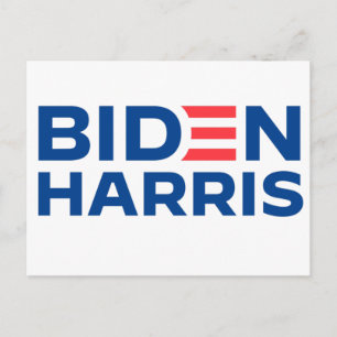 Biden Harris 2020 Präsident Postkarte