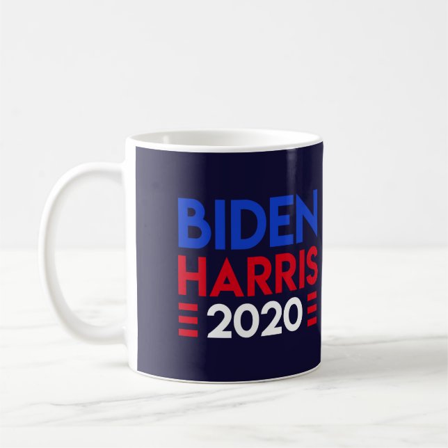 Biden Harris 2020 Präsident Tasse (Links)