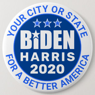 Biden Harris 2020 Präsidentschaftswahl Politische Button