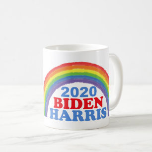 Biden Harris 2020 Rainbow Kaffeetasse