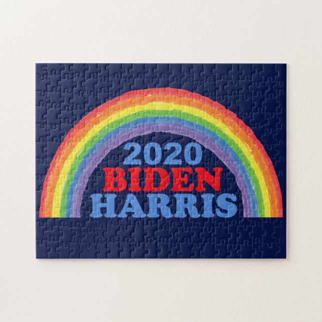 Biden Harris 2020 Rainbow Puzzle (Horizontal)