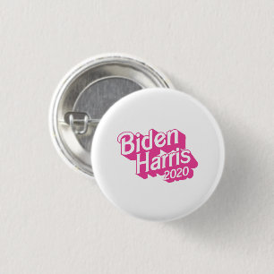 Biden Harris 2020 Rosa Button