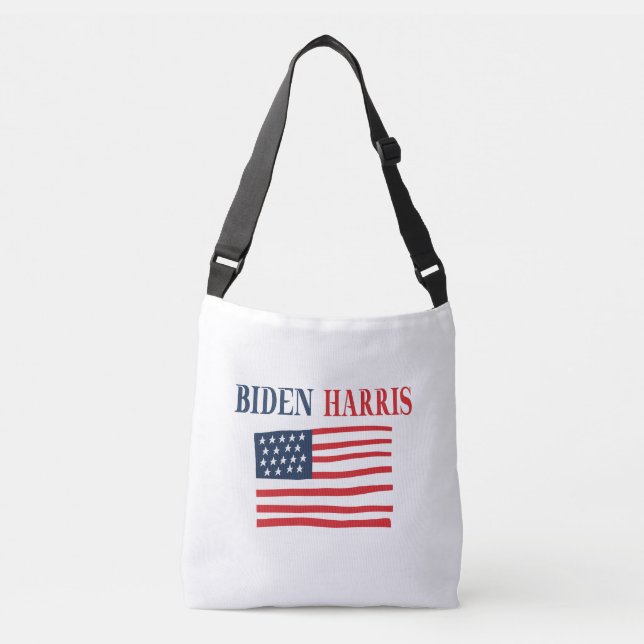 Biden Harris 2020 Tragetaschen Mit Langen Trägern (Vorderseite)