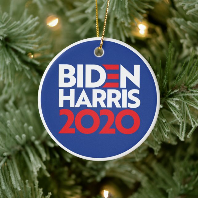 Biden Harris 2020 Urlaub Keramik Ornament (Baum)