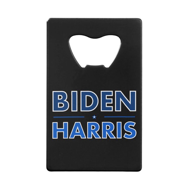 Biden Harris 2020 Wahl Geldbeutel Flaschenöffner (Vorderseite)