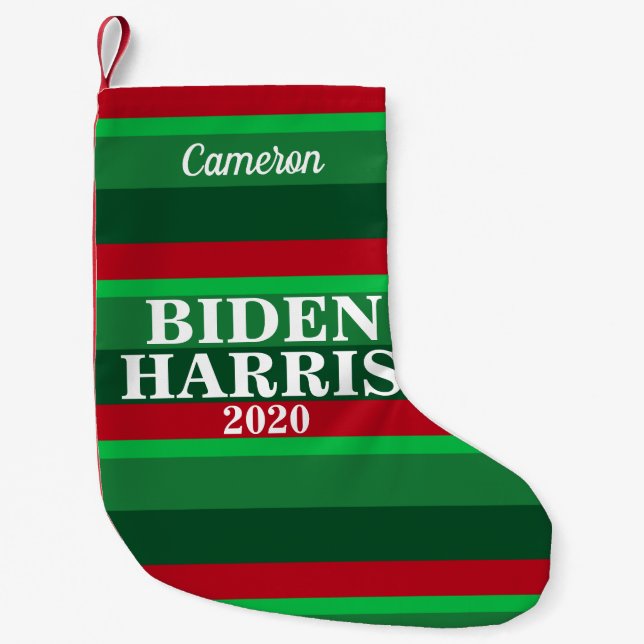 Biden Harris 2020 Weihnachten Kleiner Weihnachtsstrumpf (Vorderseite)