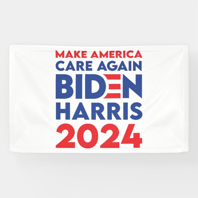 Biden / Harris - 2024 - Amerika wieder wichtig mac Banner (Horizontal)