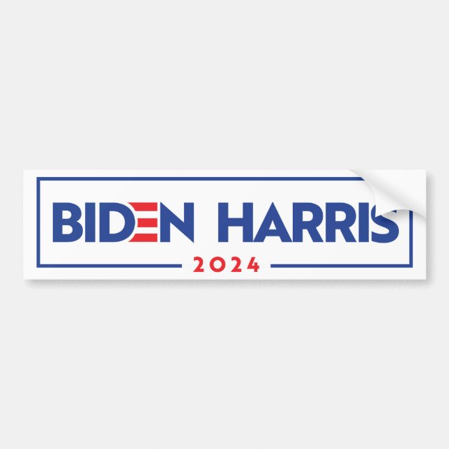 Biden Harris 2024 Autoaufkleber (Vorne)