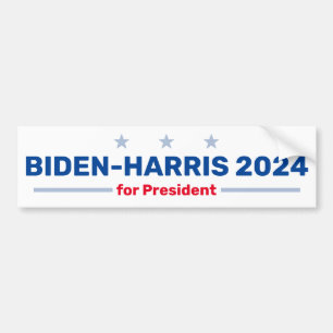 Biden-Harris 2024 Autoaufkleber