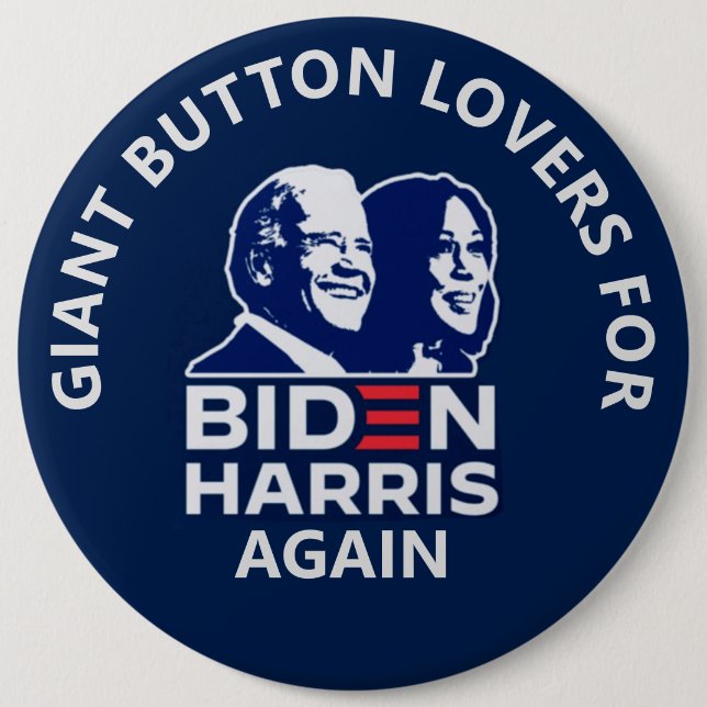 Biden Harris 2024 Button (Vorderseite)