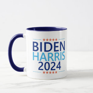 Biden Harris 2024 für die US-Präsidentschaftswahl Tasse