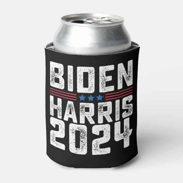 Biden Harris 2024 für Präsident Vintag Dosenkühler (Kanne Vorderseite)