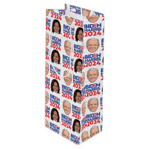 Biden Harris 2024 Geburtstag Geschenktüte Für Weinflaschen