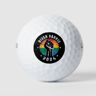 Biden Harris 2024 LGBT Regenbogen Schwulenstolz Wa Golfball