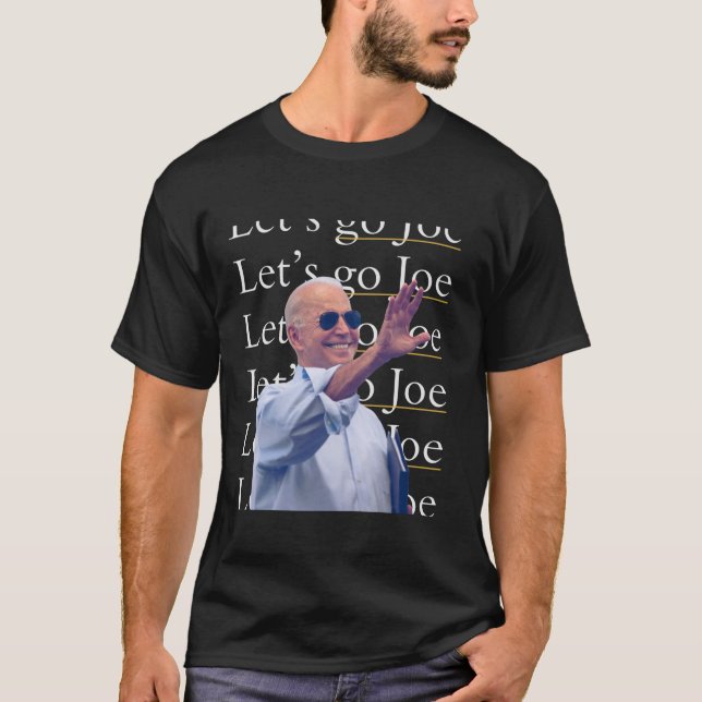 Biden Harris 2024 Präsident der amerikanischen Fla T-Shirt (Vorderseite)