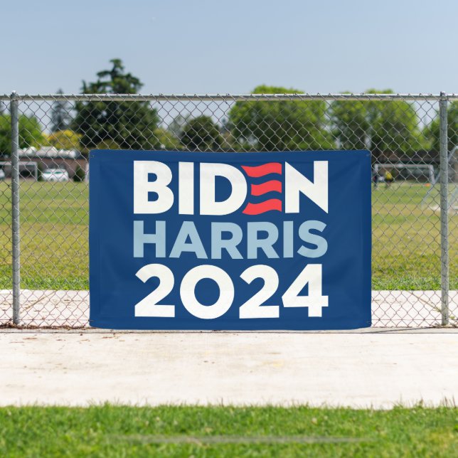 Biden Harris 2024 Präsident Joe Biden Banner (InSitu)