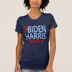 Biden Harris 2024 Präsidentschaftswahl T-Shirt
