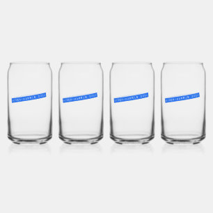 Biden-Harris 2024 Retro-Label Dosenglas