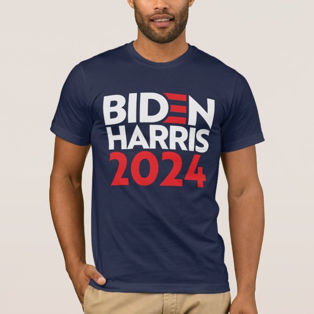 Biden Harris 2024 T-Shirt (Vorderseite)