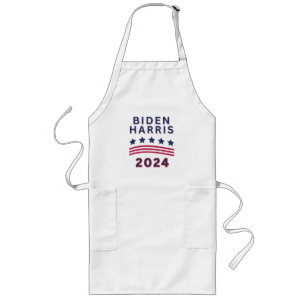 Biden Harris 2024 Wahl Lange Schürze